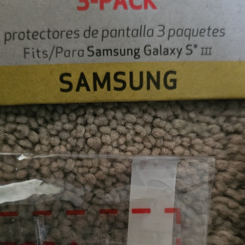 Set: Samsung Screen Protectors - Transparent (Single Protector Per 3-Pack) - Picture 7 of 8